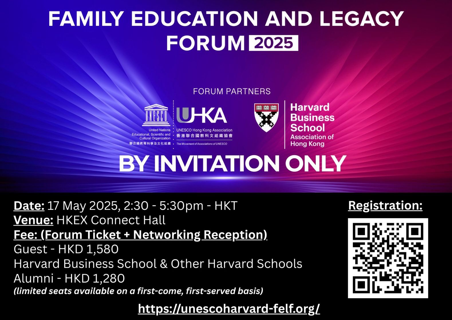 UNESCO x HARVARD Family Education and Legacy Forum 2025